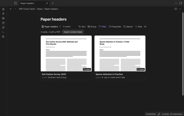 Two papers with covers cropped to the top of the page, so the title and the abstract are readable.